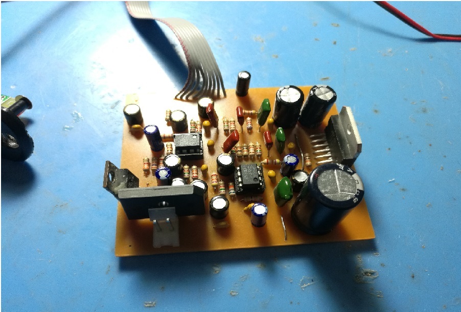 Audio amplifire with tda7379